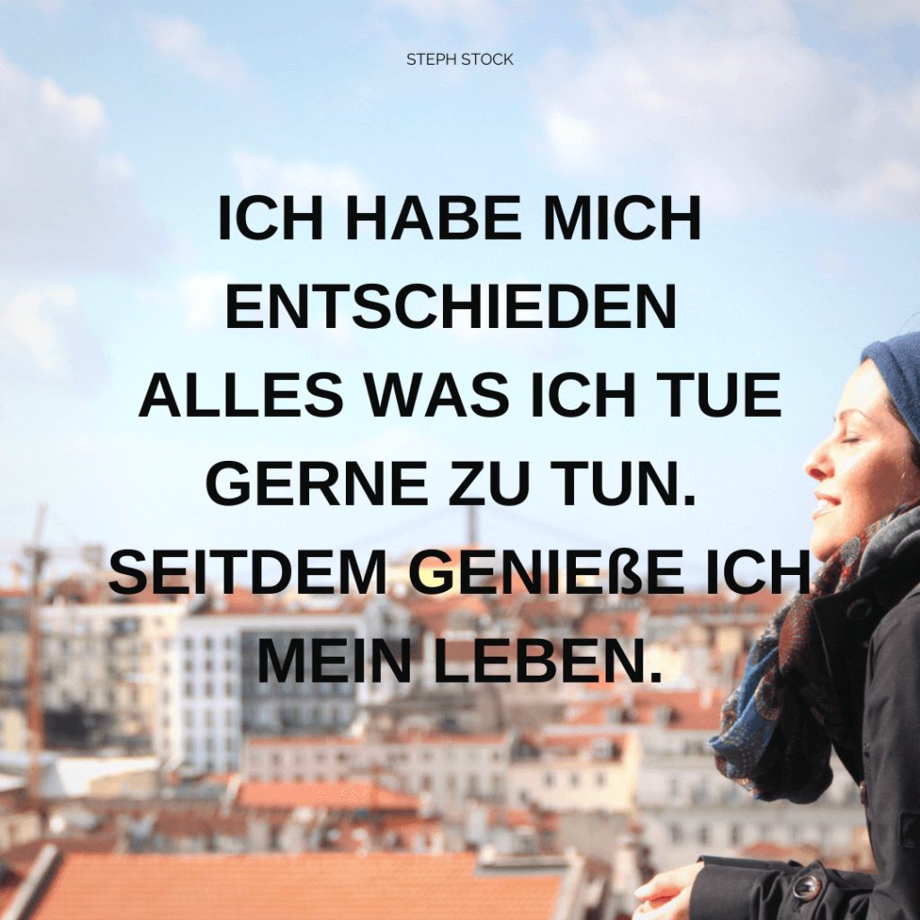 Motivation finden durch Entscheidung